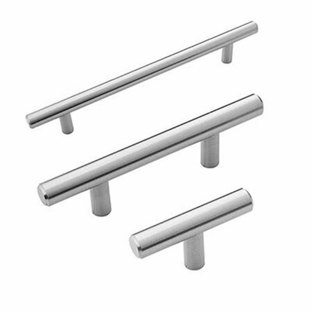 BELWITH PRODUCTS T Bar Carbonsteel with Satin Nickel BWHH75591 SS